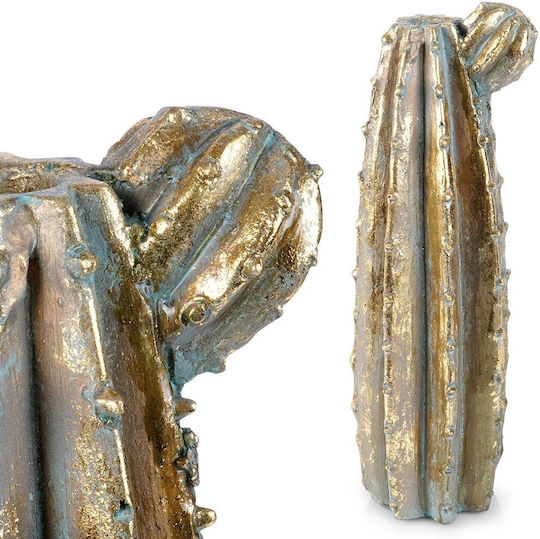 Vilde Goldene Blumen-Kaktusvase 47,5 cm