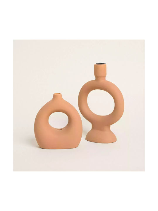 Vază Ceramică Cămilă Sofia 15.9 X 13.5 Cm Beauty Home