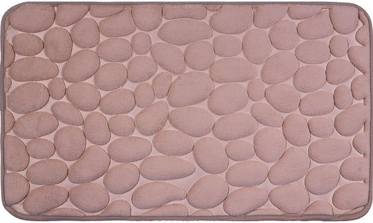San Lorentzo Bath Mat Memory Foam 1800212 1800212PINK Pink 45x75cm