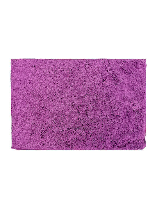 San Lorentzo Bath Mat Cotton Ve-9048 1528D Purple 50x80cm