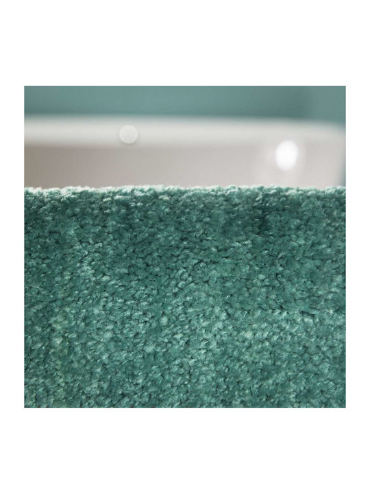 Sealskin Rutschfest Badematte Mikrofaser Rechteckig Doux 294425430 Aqua 50x80cm