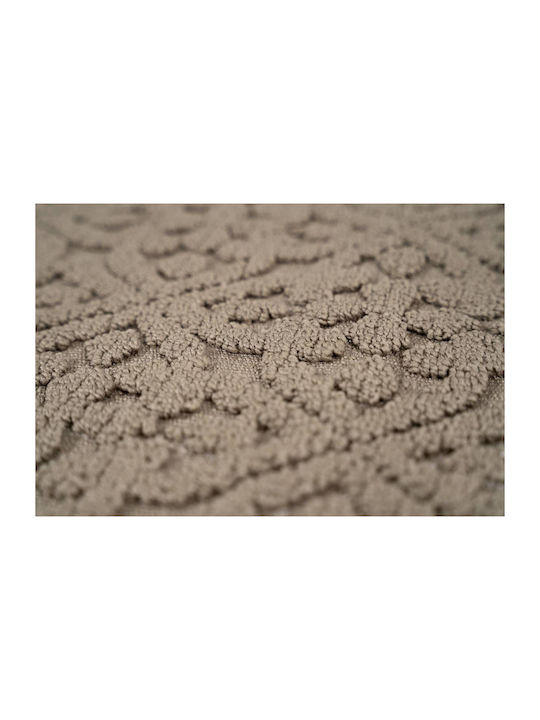 Sdim Non-Slip Bath Mat Microfiber 801-5090-003DG 003 Dove Grey 50x90cm