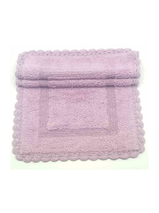 Natural Home Bath Mat Cotton DIB-1553 Lila 60x90cm