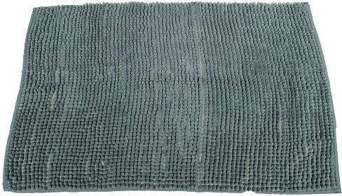 ArteLibre Неслизащо Бански килим Правоъгълена 06511702 Сив 50x80бр
