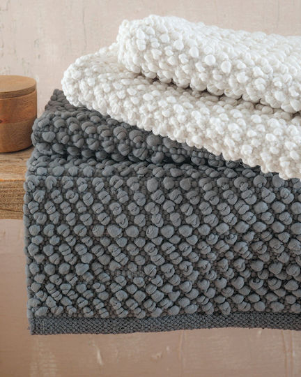 Rythmos Πατάκι Μπάνιου Βαμβακερό Archi Grey 120-196-010 Γκρι 60x90εκ. Rythmos Πατάκι Μπάνιου Βαμβακερό Archi Grey 120-196-010 Γκρι 60x90εκ.