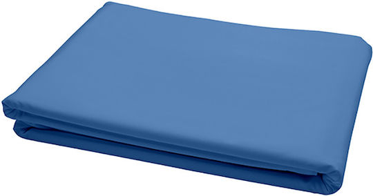 Sunshine Cotton Feelings 151 Σετ Σεντόνια Μονά με Λάστιχο 105x205+30εκ. 104 Blue (3τμχ)