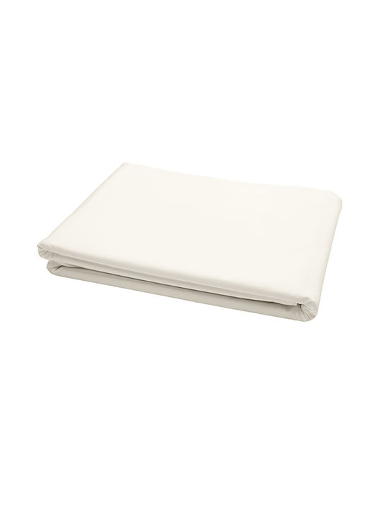 Sunshine Cotton Feelings 151 Σετ Σεντόνια Υπέρδιπλα με Λάστιχο 170x205+30εκ. White 100 (4τμχ)