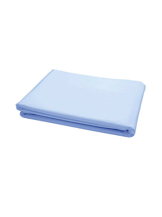 Sunshine Cotton Feelings 151 Σετ Σεντόνια Υπέρδιπλα με Λάστιχο 170x205+30εκ. Light Blue (4τμχ)