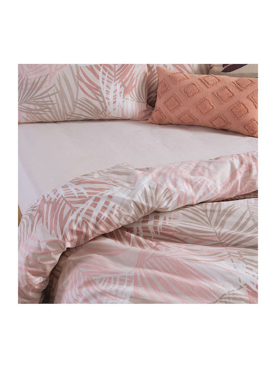 Nef-Nef Homeware Sheet Sets Queen 240x270cm. Amazon Peaches 4pcs