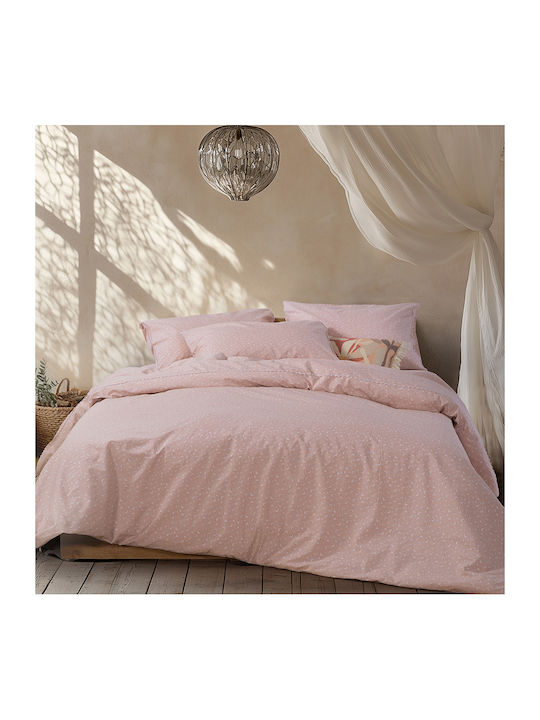 Nef-Nef Homeware Сет Чаршафи 280x270см. Sissy Розов 4бр