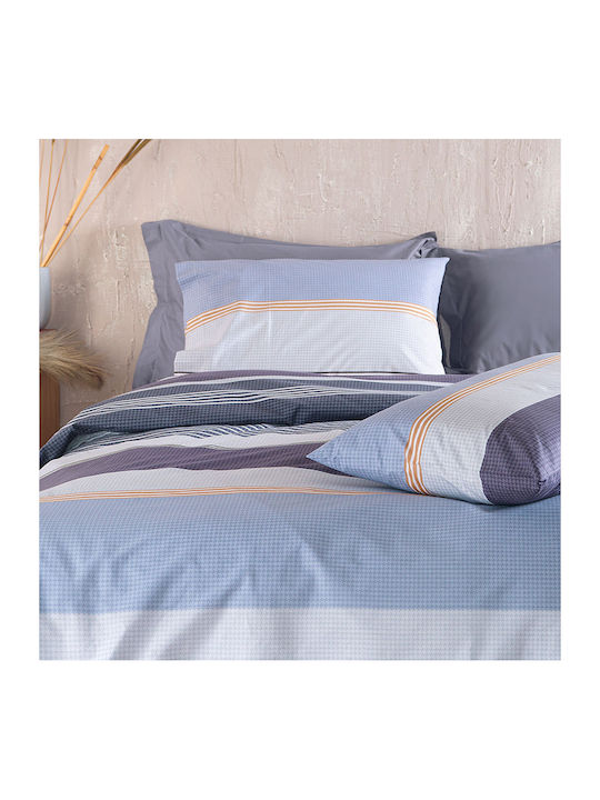 Rythmos Sheet Sets King Size 270x290cm. Boost Blue 4pcs