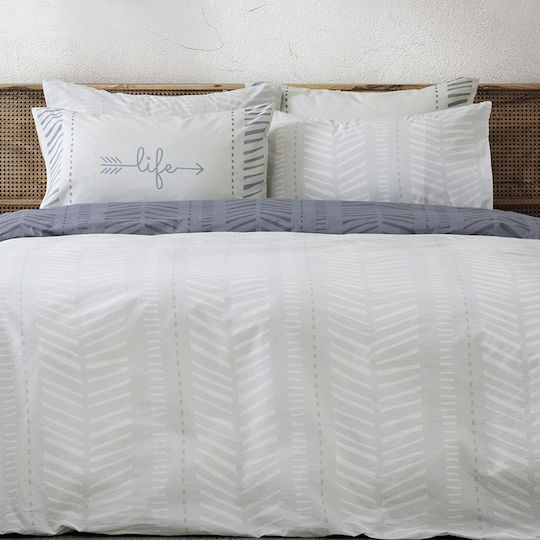 Nima Sheet Sets Single 170x260cm. Leklair Gray 3pcs