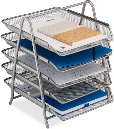 Dokumenten-Organizer Büro 5 Fächer 37,5 x 30 x 35 cm