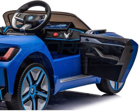 BMW I4 Einsitzer mit Fernbedienung Lizensiert 12 Volt Blau
