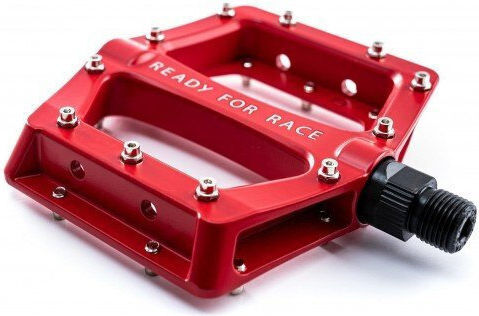 RFR Pedals Flat CMPT Педали за Велосипед Платформа Червени