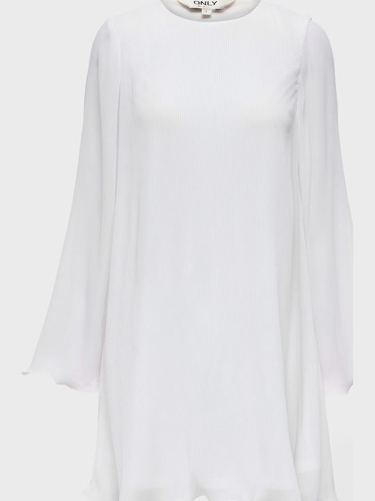 Life Summer Mini Dress for Wedding Christening Bright White