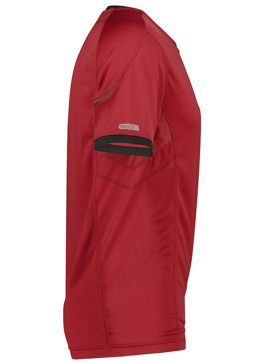 Dassy Workwear Dassy Nexus Work T-Shirt Red 710025-4004-2-6674