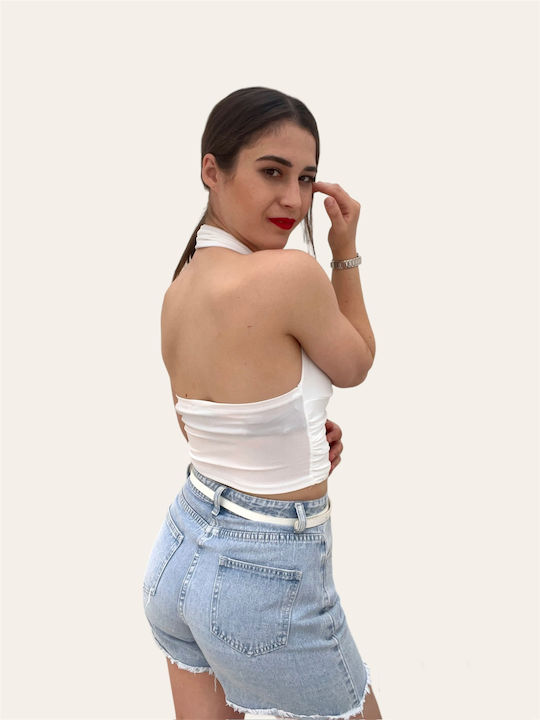 Women's Blouse Cotton White