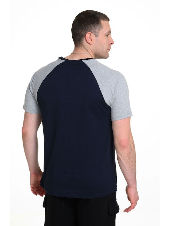 Tricou Blue Melange