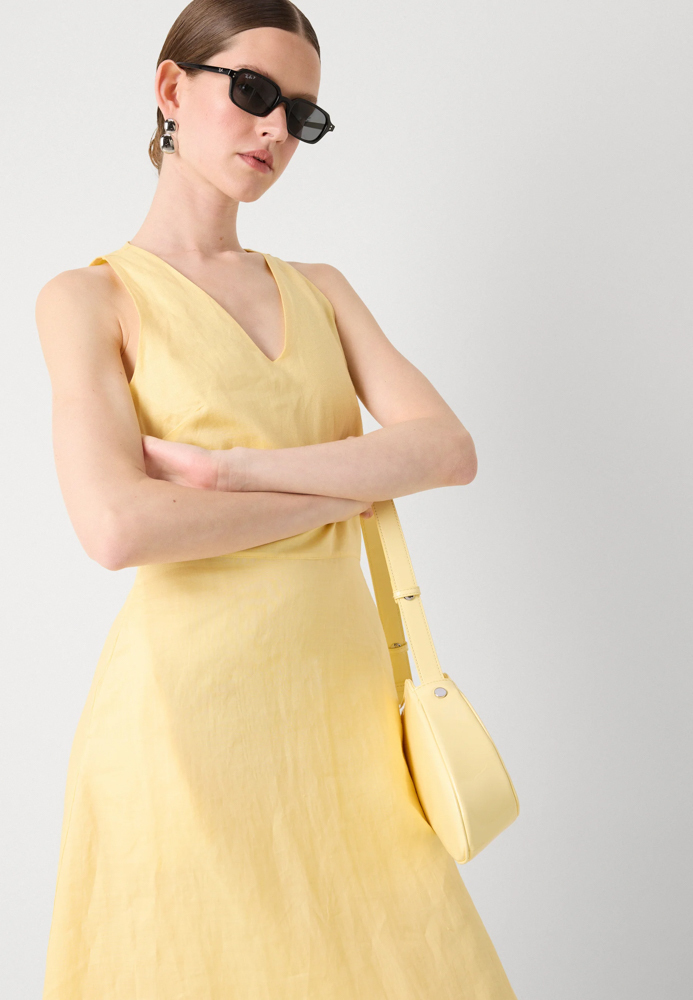 ワンピース BOSS Woman Dress Yellow 50540512 736 Hugo Boss Dress Yellow 50540512-736 | Skroutz.mt