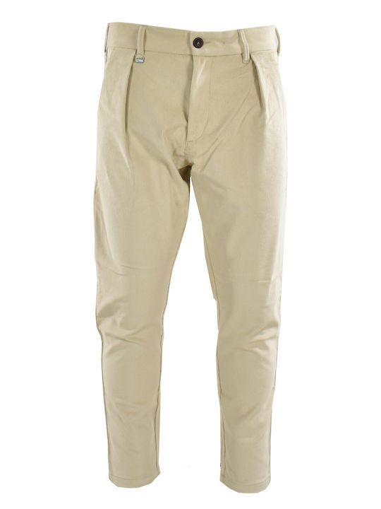 Παντελόνι Ελαστικό σε Slim Εφαρμογή Beige