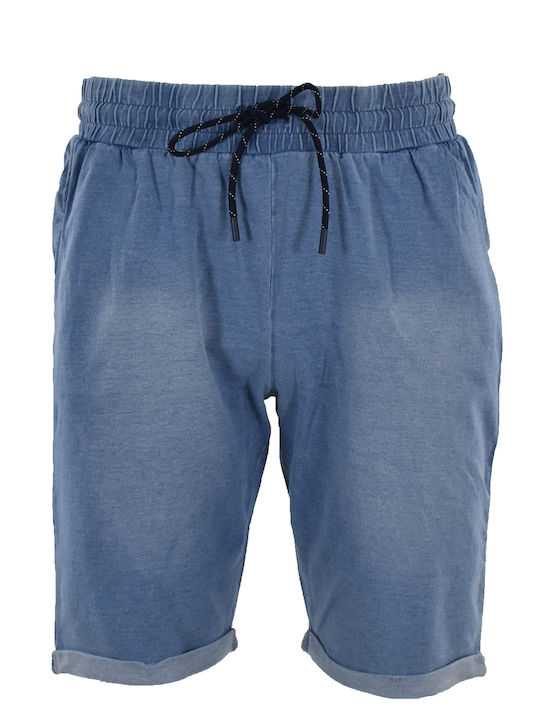 Herrenshorts Jeans Blue