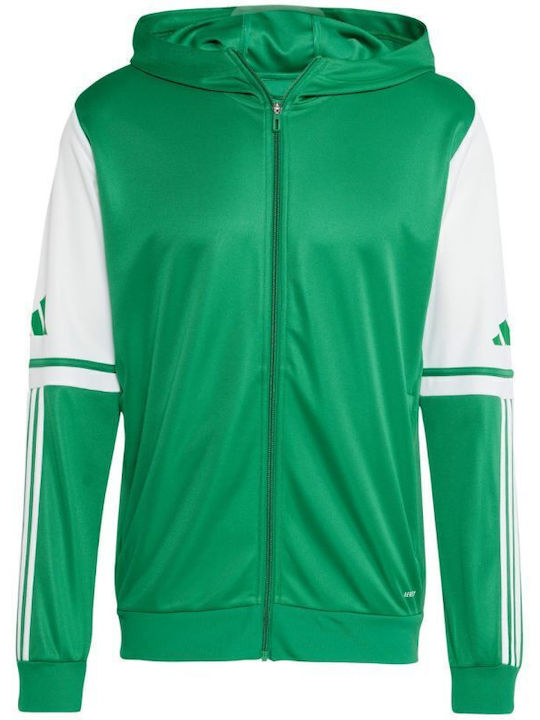 Squadra 25 Men's Green Fleece Hoodie