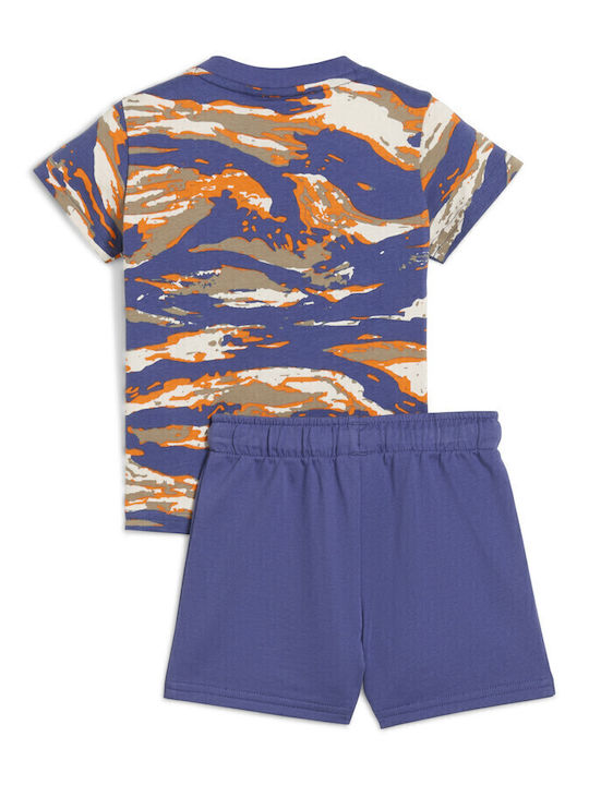 PUMA Kids Set with Shorts Camo 2 Pieces