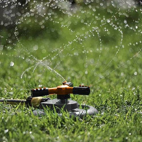 Gardlov Irrigation Nozzle with Maximum Throw Angle 360° Black