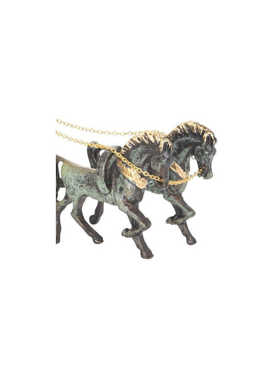 Bronzestatue von Achilles