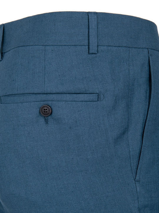 Trousers Chino Blue Green