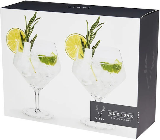 Crystal Bohemia Set of Glasses Cocktail/Drinking made of Glass 2pcs