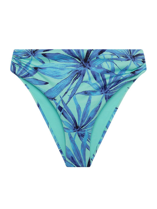 Gossip On The Beach Bikini Slip Turquoise