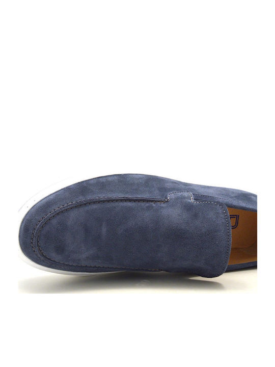 Men's Suede Loafers Blue