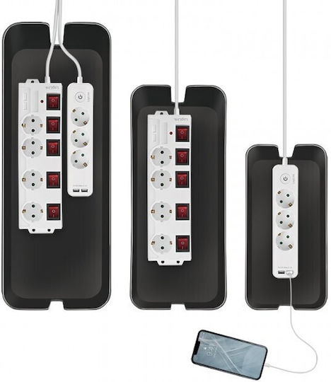 LogiLink Cable Box Μαύρο KAB0077 1τμχ