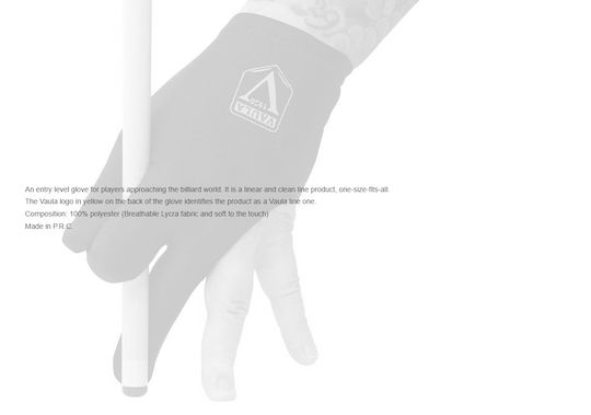 Nir Italia Glove Renzline Start Black Sx Ръкавици Μπιλιάρδου 1бр