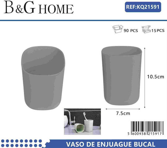 Toothbrush Support Base Plastic Gray