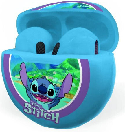 Lexibook Earbud Bluetooth Handsfree Ακουστικά με Θήκη Φόρτισης Stitch
