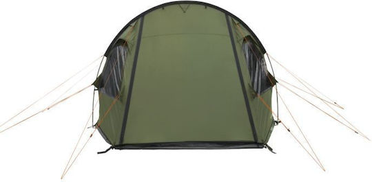 Easy Camp Hidra 4 Σκηνή Camping Τούνελ Πράσινη 3 Εποχών για 4 Άτομα 435x255x180εκ.