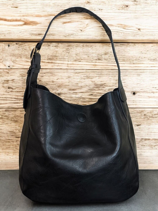 Damentasche Schultertasche Schwarz