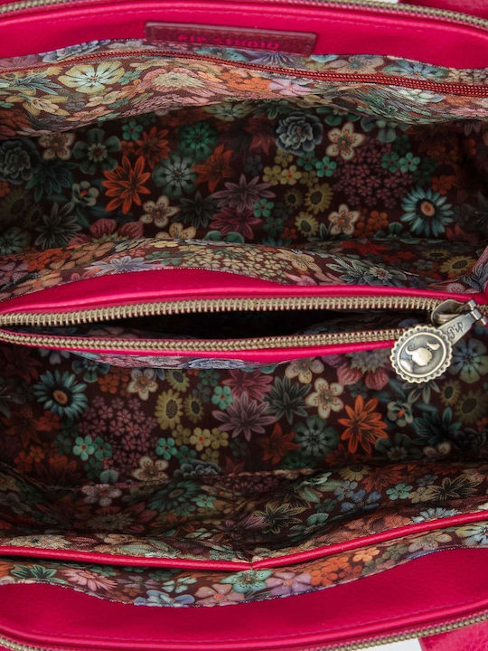 Damentasche Schultertasche Rot
