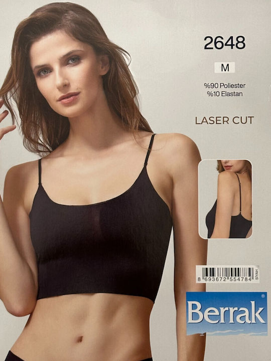 Women's Sports Bra without Padding Black