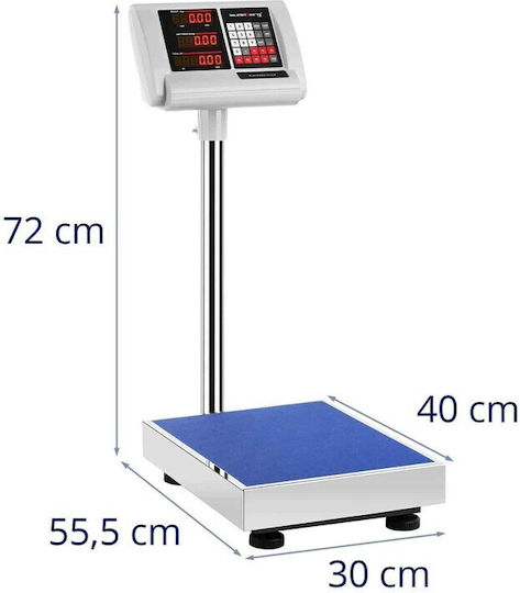 Verk Group Electronic Balanță cu Capacitate de Cântărire 200kg