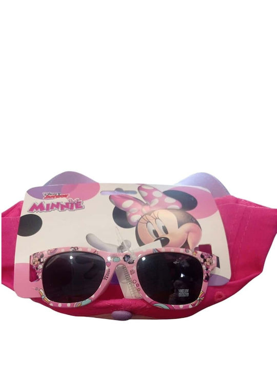 Childrenland Παιδικό Καπέλο Jockey Υφασμάτινο Ροζ