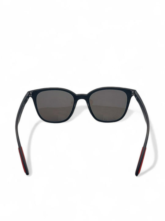 Dasoon Vision Unisex Sunglasses with Black Frame and Blue Polarized Lens 2478074
