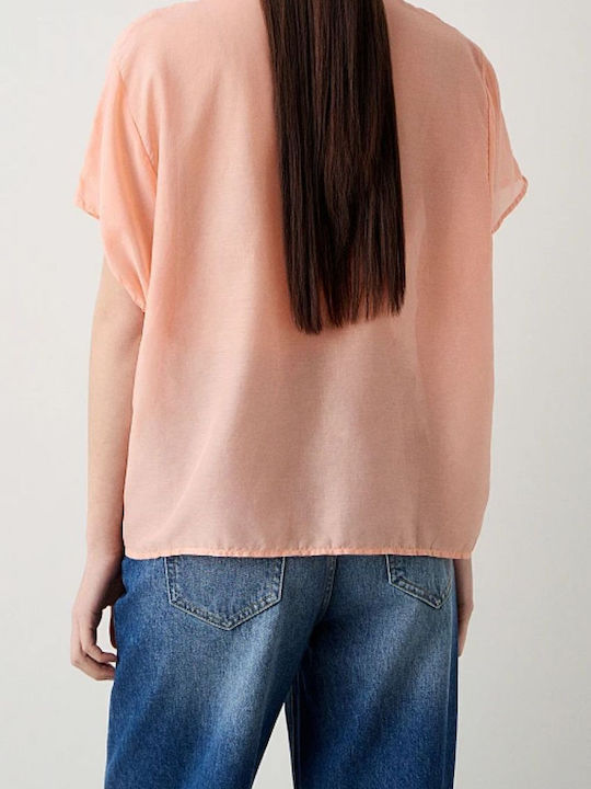 Women's Short Sleeve Shirt Shomon
