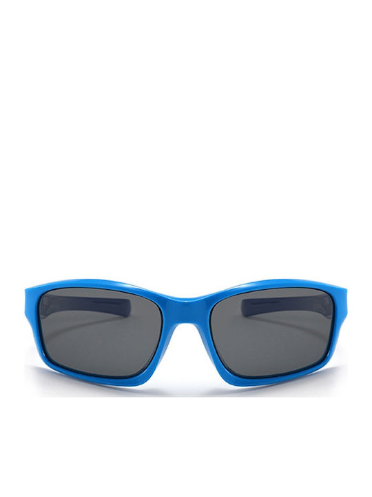 Techsuit Athletic Kids Sunglasses with Polarized Blue Lens for 3-8 Years