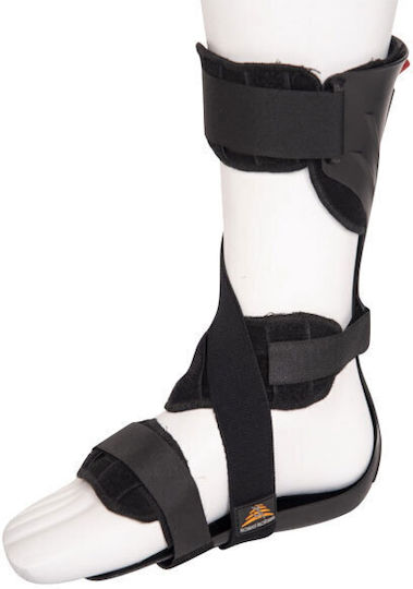 Medical Brace Ankle Splint Right Side Black MB.6320/R