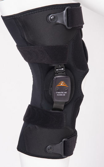 Medical Brace MB.4080 Easy Wrap Patellofemoral Splint Left Side Black