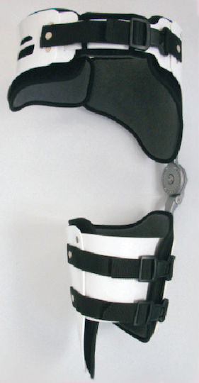 Medical Brace Hipo Brace Adjustable Hip Abduction Immobilization Splint Left Side White TC/520/L